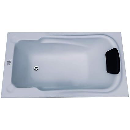 MADONNA Splendour Acrylic 5 Feet Portable Bathtub with Front Panel (Right or Left) and Side Panel (Drain or Head Side) for bathroom - White