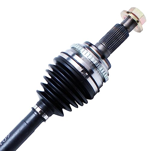 Image of Detroit Axle - FWD Front Right Steering Knuckle Kit for 07-10 Ford Edge Lincoln MKX, Passenger Side Steering Knuckle & Wheel Bearing Hub CV Axle 2007 2008 2009 2010 Replacement