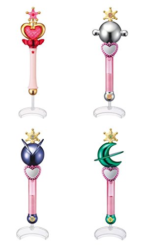 Bishoujo Senshi Sailor Moon Sailor Moon Sailor Moon Stick & Rod 3 All 4 Kinds Full Set [Import Japonais] - vue 2