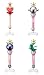 Gashapon Sailor Moon Stick and Rod 3 Set
