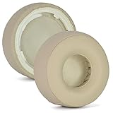 MOUDOAUER Coussinets de rechange en mousse  mmoire de forme et cuir protin pour casque Sony WH-H800, Beige