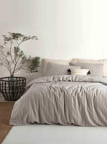 Parure de lit Double Ranforce 100% coton avec 2 taies d'oreiller 80x80 - 2