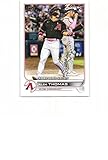 ALEK THOMAS 2022 Topps Update Baseball Rookie Debut Card RC #US282 Arizona Diamondbacks