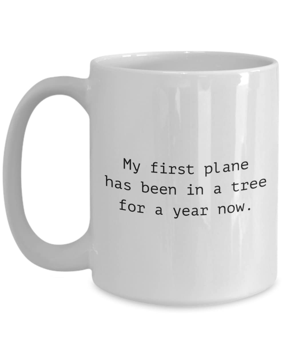 Funny RC Planes Gift - RC Aircraft Coffee Mug - RC Plane Pilot Present - Radio Controlled Aircraft - My First Plane