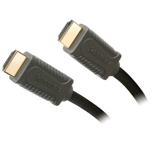 Câble HDMI Haute Vitesse Iogear 5m pour cinéma maison et gaming noir