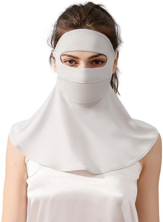 Face Cover for Sun Protection UPF 50+ UV Neck Protection UV Face Mask Covering - Image 3