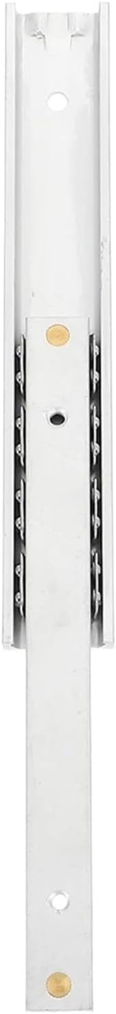 Side Mount Cabinet Runners Glides 2pcs Drawer Slides Miniature Extended Cupboard Stainless Steel Cabinet Furniture Rails(14X1.6CM)