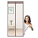 Produktbild Flei Fliegenvorhang Magnete 75x255cm, Magnet Fliegenvorhang, Magnetische Adsorption, Auto Schließen Geräuschisolierung Wasserdicht Winddicht, für Türen/Patio - Brown
