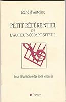 PETIT REFERENTIEL DE L AUTEUR COMPOSITEUR 2890312682 Book Cover