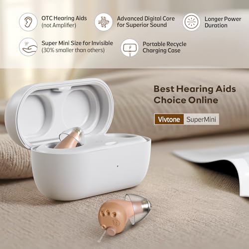 Supermini Hearing Aids, Pair, TM-S-b17