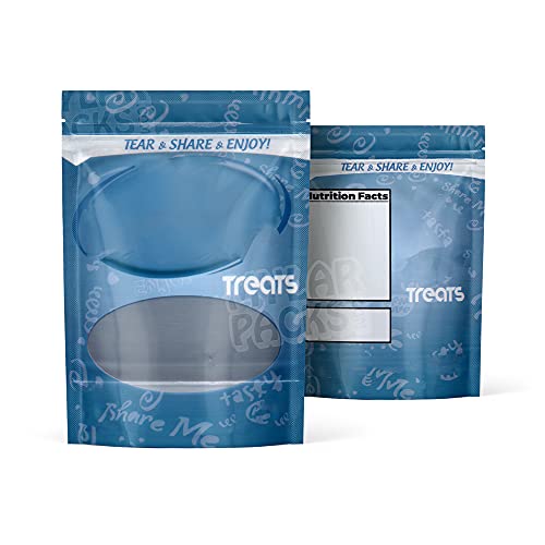 25 Pack - Rice Krispyz Treats EMPTY 4x6 Smell Proof Resealable Mylar Bags Zip Lock Packaging Food Grade Plastic For Cereal Snacks Food Storage by MylarPacks.com