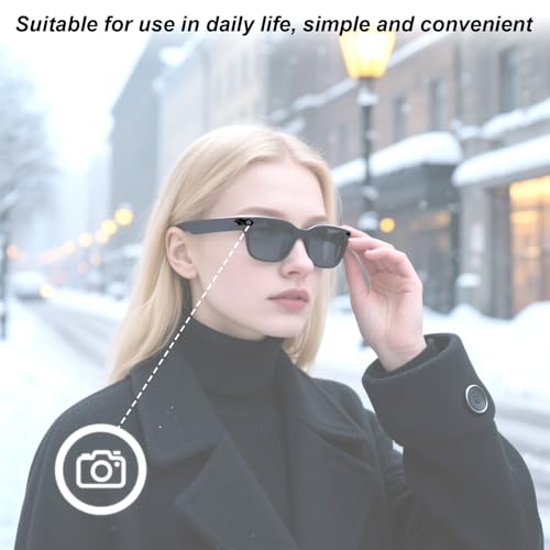 Goktvai Intelligente Brille LED Licht Privatsphäre Abdeckung für Meta, 3stk Aufklappbar Kamera Objektiv Verschluss Schutz mit 6 LED Licht Blockierende Aufkleber für Skyler Headliner