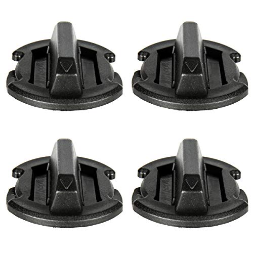 4Pcs Floor Drain Plug Twist Trap Seal for 2014-2018 Polaris RZR 1000 900 XP Turbo Models