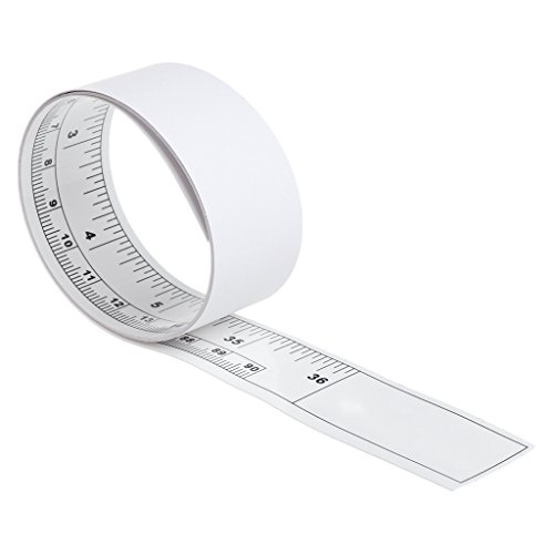 Self Adhesive Measuring Tape Meter Tape Measure Pasty Measurement Tape Plastic