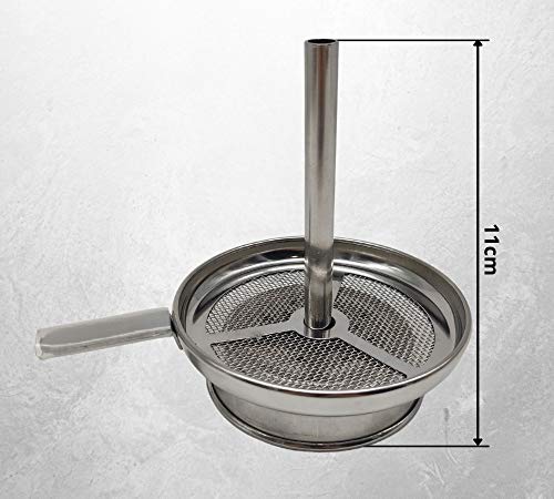 DOJA Barcelona | Shisha Kopf Kaminaufsatz | Durchmesser 9,5cm Stahl | Hookah Kamin Phunnel Schornsteintopf… – Bild 4