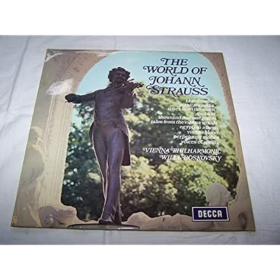 VIENNA PHILHARMONIC & WILLI BOSKOVSKY / THE WORLD OF JOHANN STRAUSS DECCA EMI