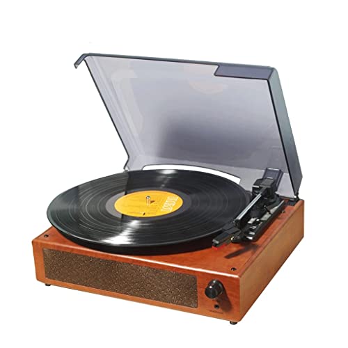 Bluetooth Speaker Retro Phonograph Gramophone Vinyl Record Player Classic Turntable Playback Built-in Stereo Speaker 33… - Les Beatles, Paul McCartney, John Lennon, RIngo Starr, George Harrison Bluetooth Speaker Retro Phonograph Gramophone Vinyl Record Player Classic Turntable Playback Built-in Stereo Speaker 33…
