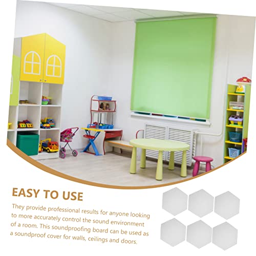 Garneck Paneles Acústicos de Pared 6 unidades para absorción de sonido e insonorización para grabación, gimnasios y escuelas miniatura 4