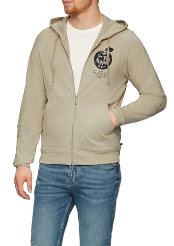 Veste de survêtement s.Oliver homme contre le coup de froid après entraînement coupe ajustée