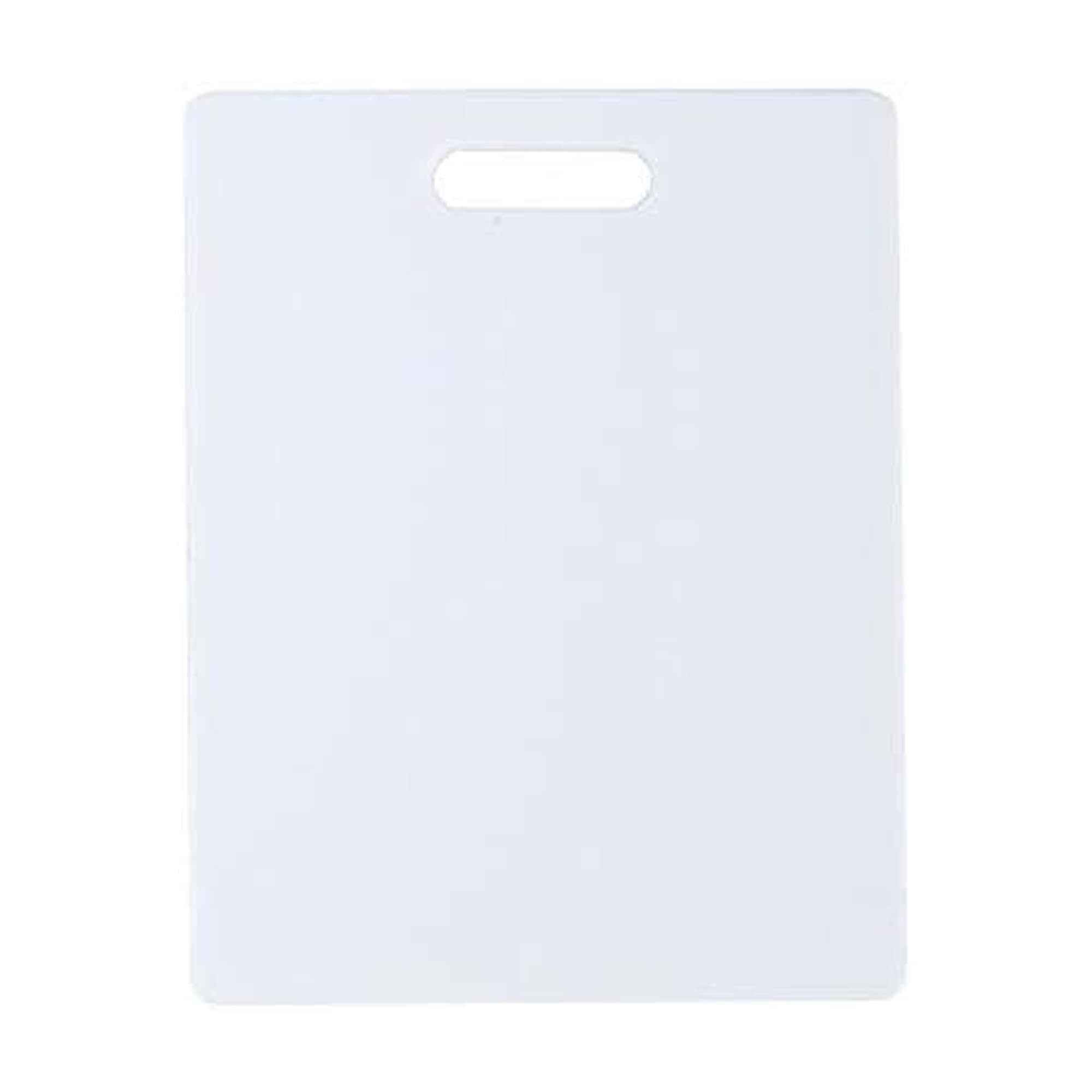 Farberware Plastic Cutting Board, 8x10 Inch, White
