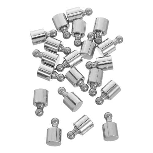 VILLFUL 20pcs 5g Calibration Weight Set for Digital Scale Balance Chrome Finish Gram Scale Weights Kit and Measurement in Laboratory and Industrial Use