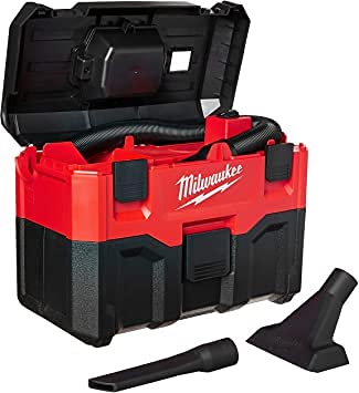 Miniatura 2 de Milwaukee Electric Tool 0880  20, aspiradora inalámbrica mojadoseco con batería de ión litio (15.75 x 22.5 x 11.5 pulgadas).
