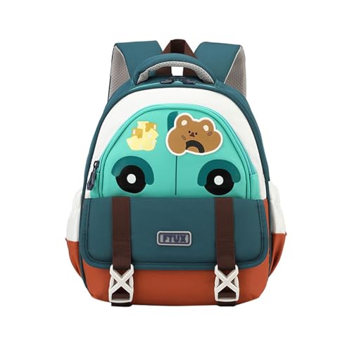 Sac à dos de maternelle vert pour fille et garçon - Mini sac d'école taille unique