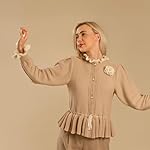 Kate Seamless Paper Backdrop for Photography Beige Cream Backdrop Paper (53''x16.4' Ivorine) - Image 3