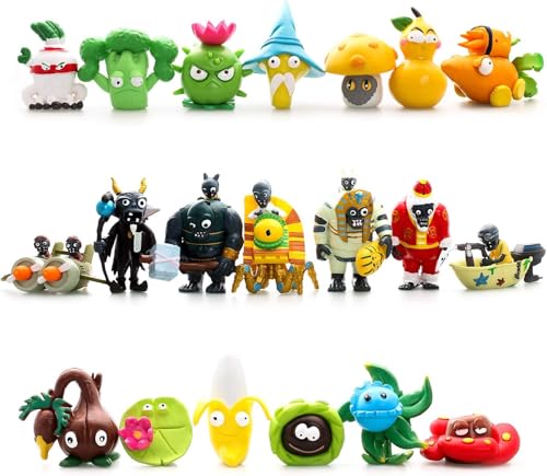 Maikerry 20 Piece PVZ Figure Toys Set, Mini PVC Giant...