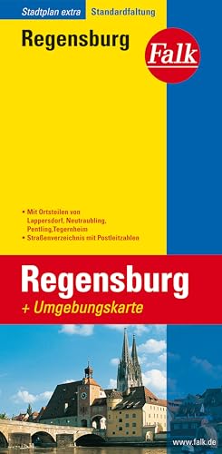 GEBRAUCHT Falk Stadtplan Extra Standardfaltung Regensburg - Preis vom 19082023 050728 h