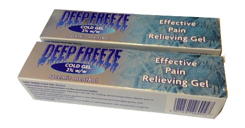 Deep Freeze Cold Gel Fast Targeted Pain relief, Multipack of 2, (35g each)
