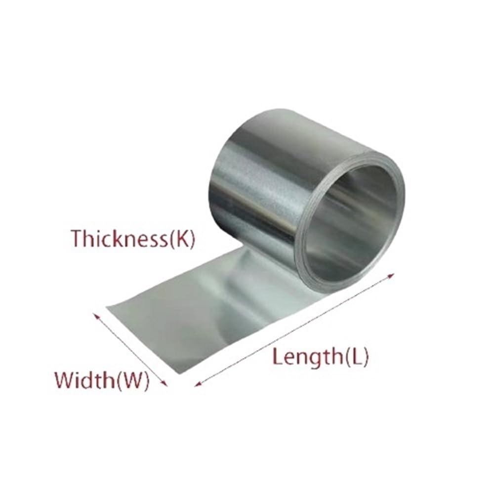 Blacha z folii aluminiowej 1060 - uniwersalna do zastosowań kulinarnych i przemysłowych, opcje grubości 0,05-15 mm, rozmiar 200 x 1000 mm