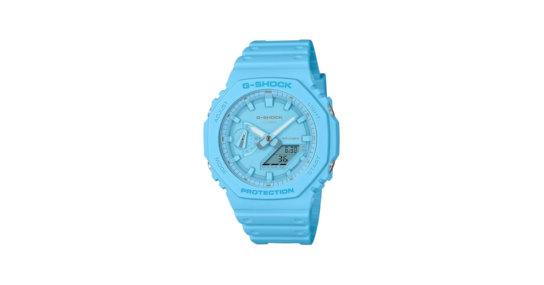 Amazon.com: casio G-Shock GA2100-2A2 Analog Digital Blue