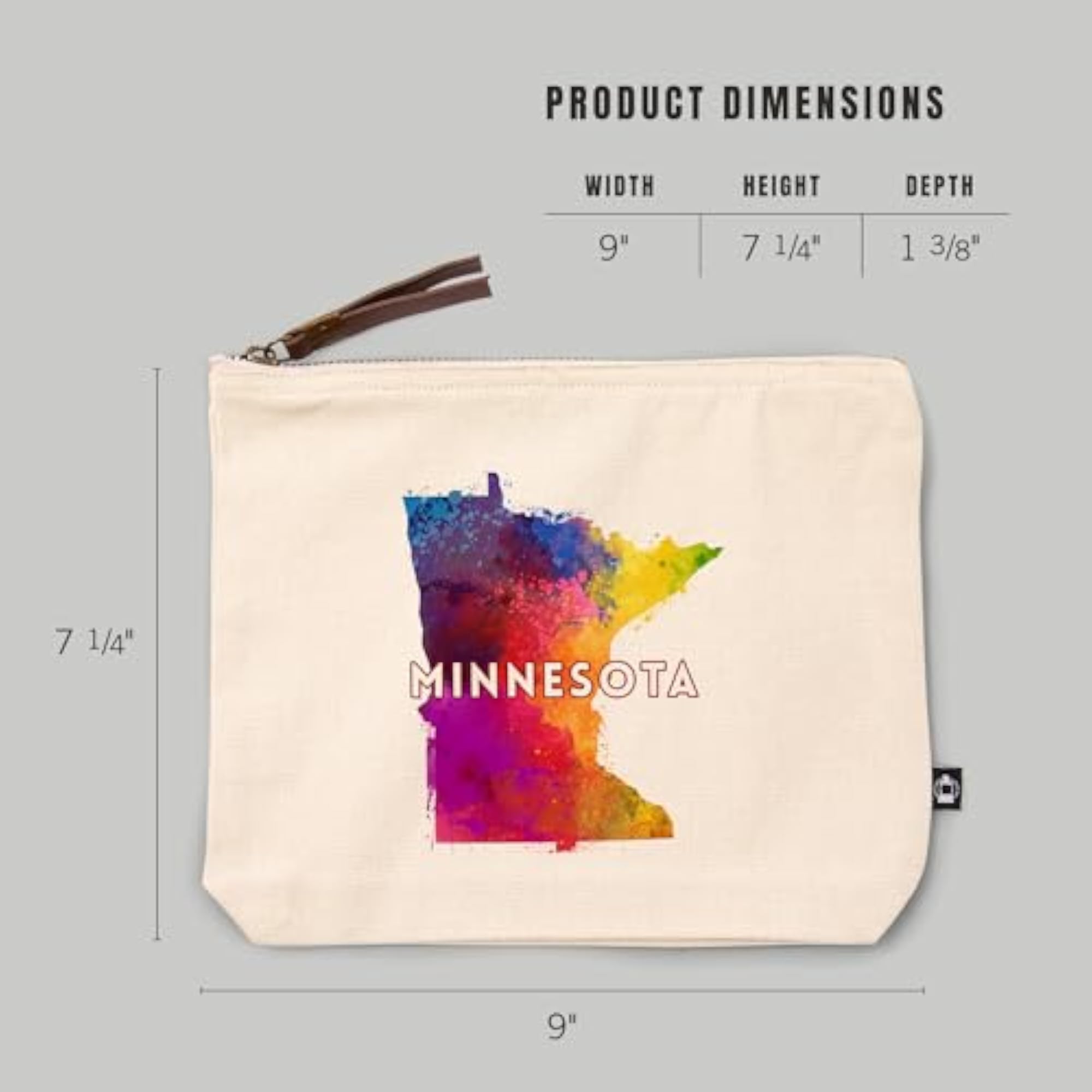 Contour Cotton Canvas Travel Accessory Go Bag