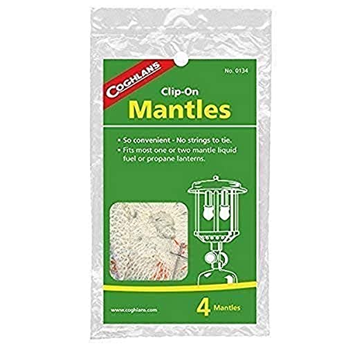 Coghlan's Clip-On Mantles, 4-Pack