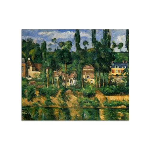 Toile Paul Cézanne pour Grand Tableau Décoration Salon Esprit Galerie d'Art Moderne