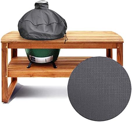 29” Kamado Dome Grill Cover for Large Big Green Egg or Kamado Classic Joe in Built-in Or Island,L BGE Accessories Waterproof Outdoor Grill Cover