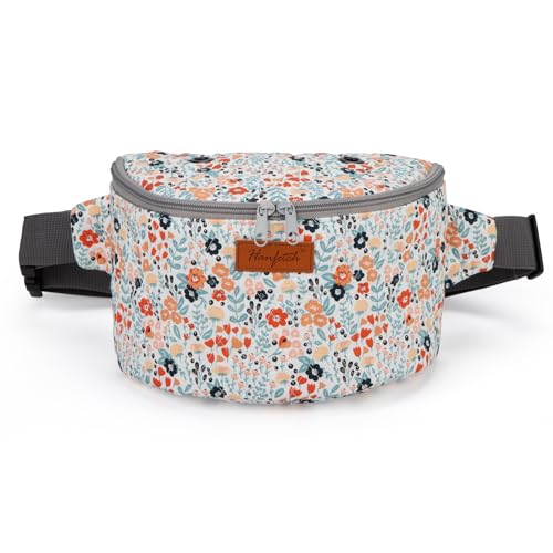 Image of Yarn Crossbody Waist bag Small Yarn Storage Organizer for Yarn Skeins-Organizer for Crochet Hooks and Accessories
