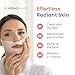 AllSett Health Bio Collagen Face Mask Skin Care Deep Collagen Overnight Mask 36g Mask (4 Pack) | Korean Technology Skincare Pure Collagen with Pore Minimizing Deep Hydrating Firming Hydrogel