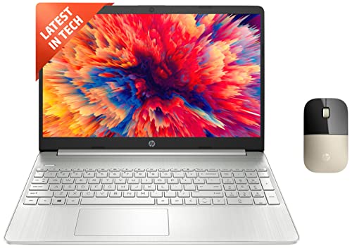 Image of HP 15s, 12th Gen Intel Core i5 8GB RAM /512GB SSD 15.6-inch(39.6 cm) Micro-Edge Anti-Glare FHD Touch Laptop /Intel Iris Xe Graphics /Alexa /Dual Speakers /Win 11 & Z3700 Wireless Mouse (Modern Gold)