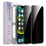 【Lieferinhalt】:1x Installationsrahmen (inkl.1x iPhone 13/13 Pro/14 Blickschutzfolie), 1x iPhone 13/13 Pro/14 Ersatz-Displayschutzfolie, 2x Reinigungssets (Mikrofaser, Alkoholtupfer, Staubentferner-Aufkleber). Wenn Sie Fragen haben, kontaktieren Sie uns bitte, wir werden Ihnen dienen.