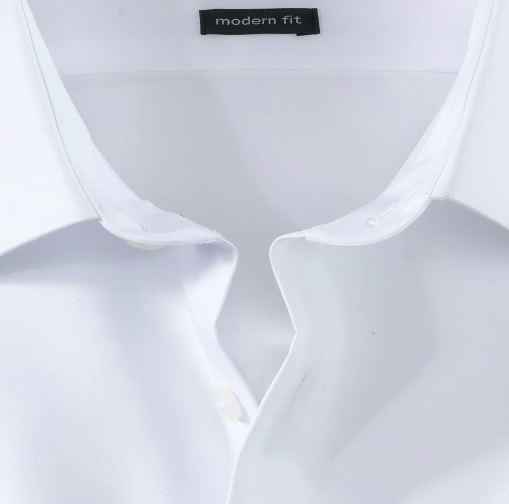 OLYMP Herren Businesshemd Langarm Luxor,Rotationsdruck,modern fit,Global Kent