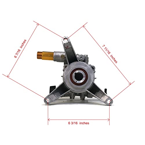 The ROP Shop | Pressure Washer Pump for Annovi Reverberi DETHOSE-FIL5, DETHOSEFIL5 Vertical Oil