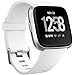 Wepro Replacement Bands Compatible with Fitbit Versa SmartWatch, Versa 2 Smart Watch and Versa Lite SE Sports Watch Band for Women Men, Small, White