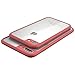 Produktbild Conie TPC1666 TPU PC Clear Bumper Kompatibel mit iPhone 6 / 6S, Bumpercase Silikon Rahmen farbig Klare Rückseite PC Cover für iPhone 6S iPhone 6 Hülle Rot