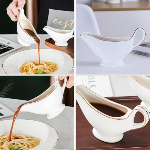 Verseur de sirop plat à café en céramique pour service de cuisine - 7
