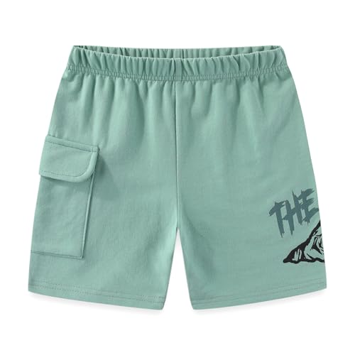 Image of Jurassic World Rebirth Boys 2 Piece Short Sleeve T-Shirt and French Terry Shorts Set for Big Kids