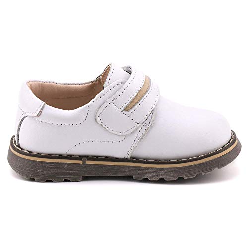 Image of Femizee Toddler Boys Leather Loafers Comfort Uniform Oxford Dress Wedding Shoes