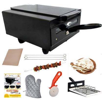 HOTLIFE -14 Inches Medium 2000W Electric tandoor with Extra Accessories