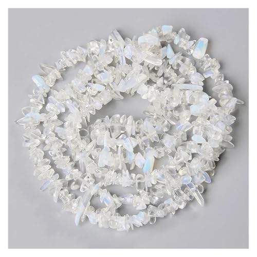 Perles de quartz opale style pierre de lune pour créer un look bohème chic